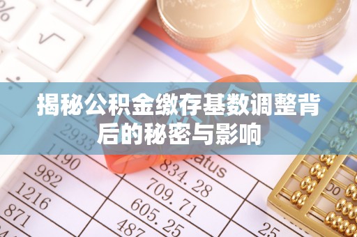 网点揭秘公积金缴存基数调整背后的秘密与影响