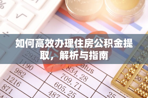 网点如何高效办理住房公积金提取，解析与指南