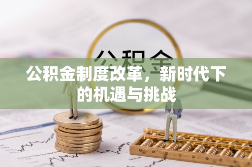 网点公积金制度改革，新时代下的机遇与挑战